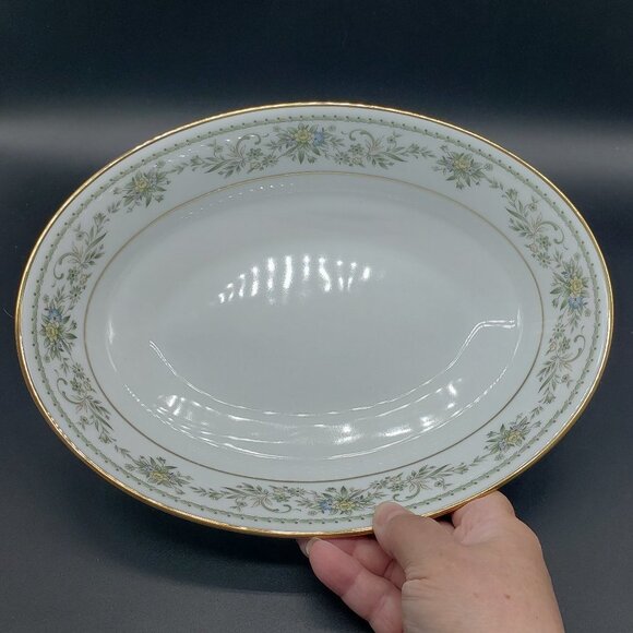 Noritake Green Hill 2897 Fine China 9" Vegetable Bowl - Picture 4 of 9